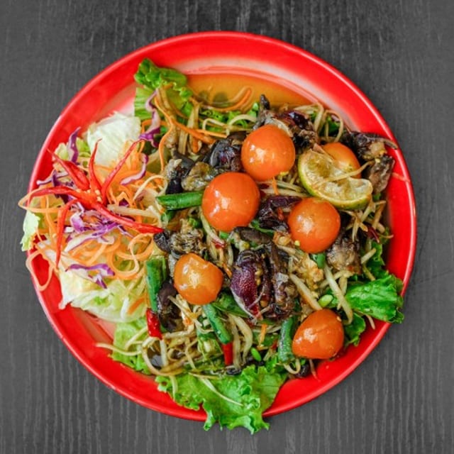 Lao Style Papaya Salad.